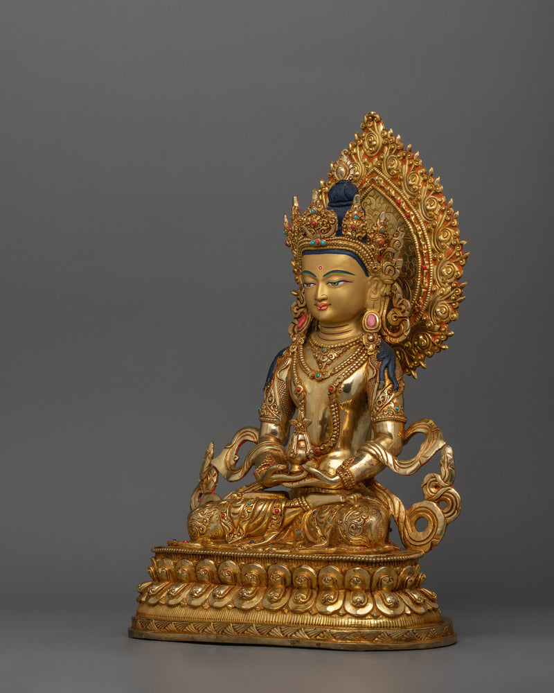 Divine Figurine of Amitayus |  Pathway to Longevity and Well-Being
