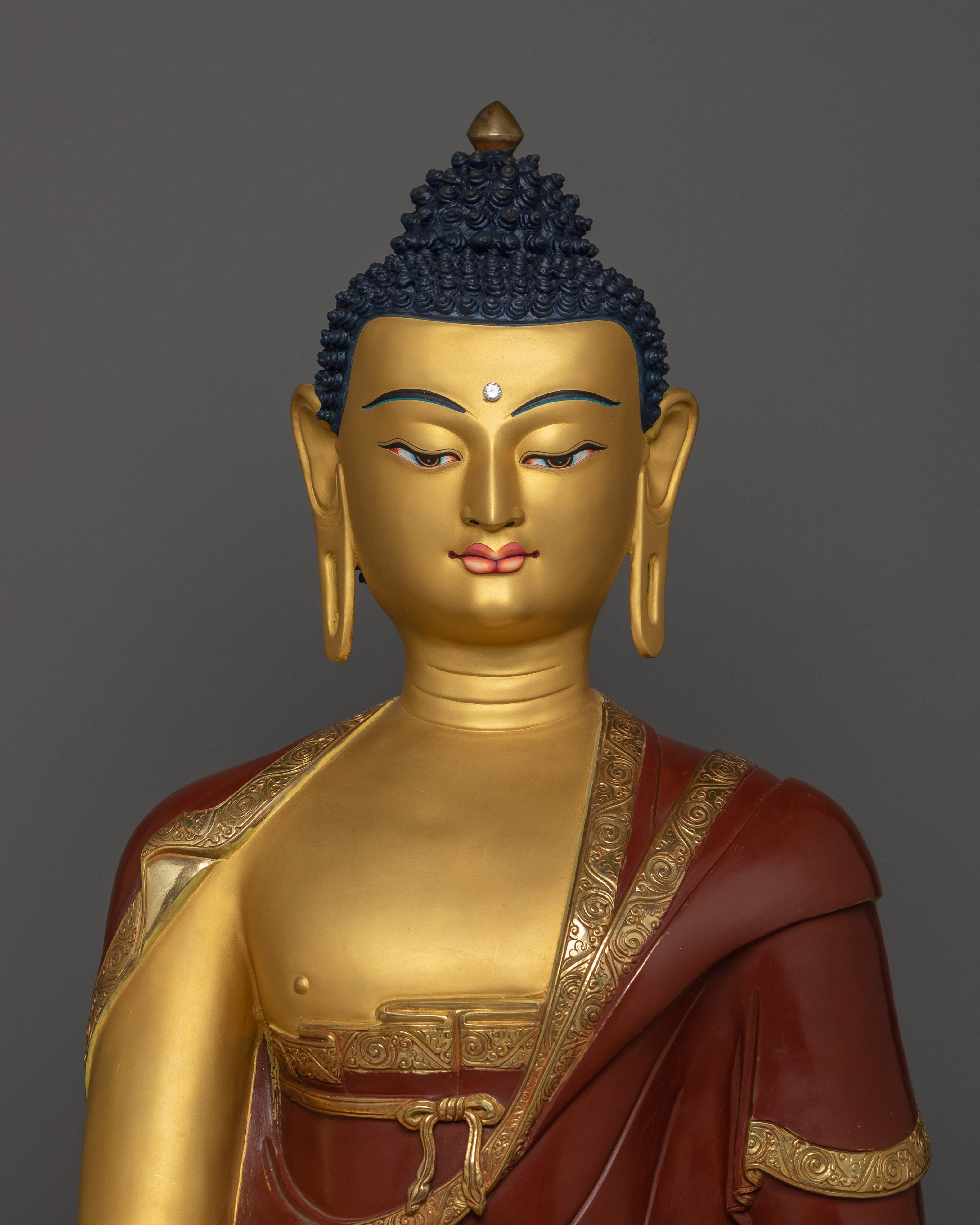 Traditional Handcrafted Figurine of Shakyamuni Buddha | The Enlightened One
