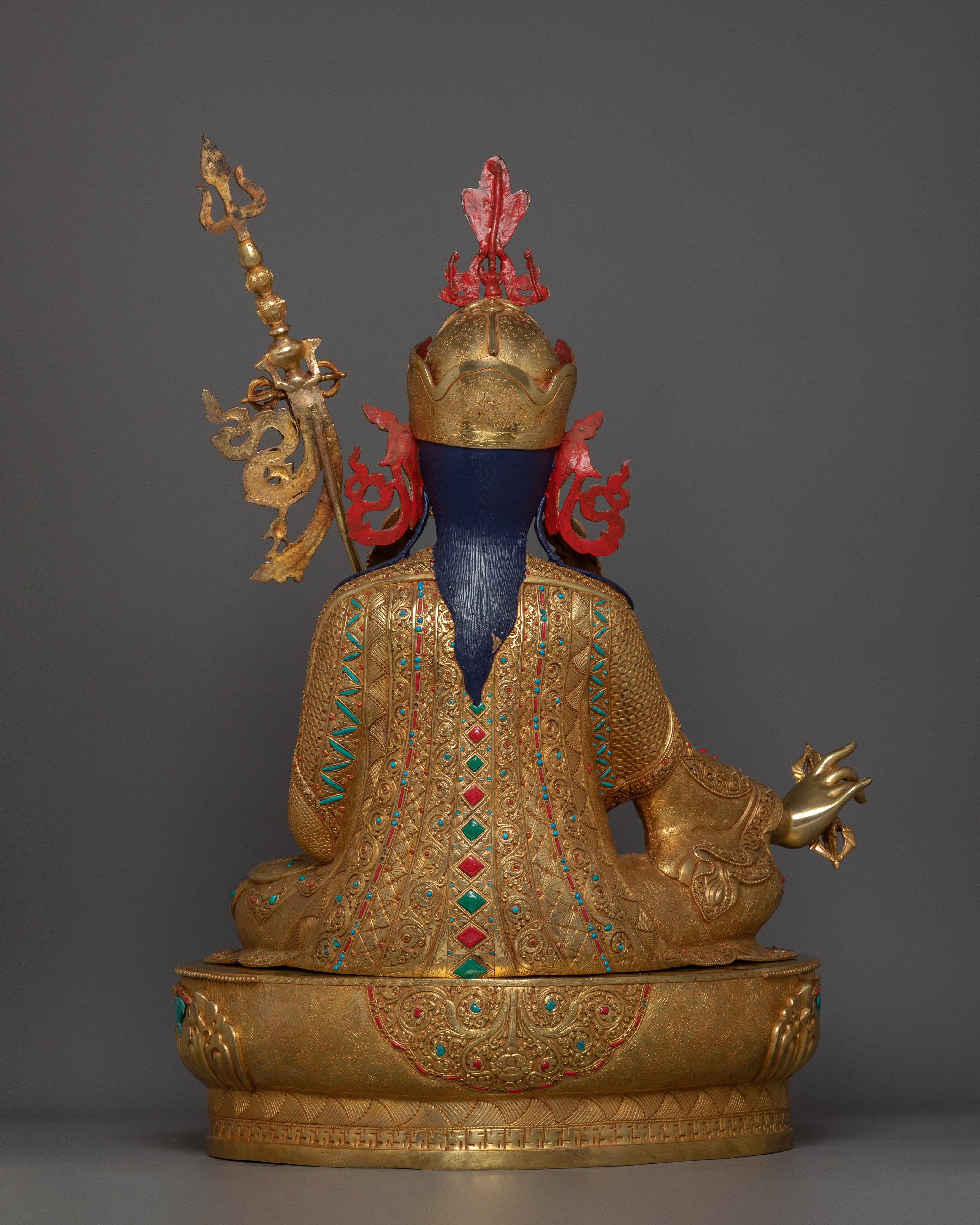 Handmade Figurine of Guru Rinpoche | The Precious Master of Wisdom