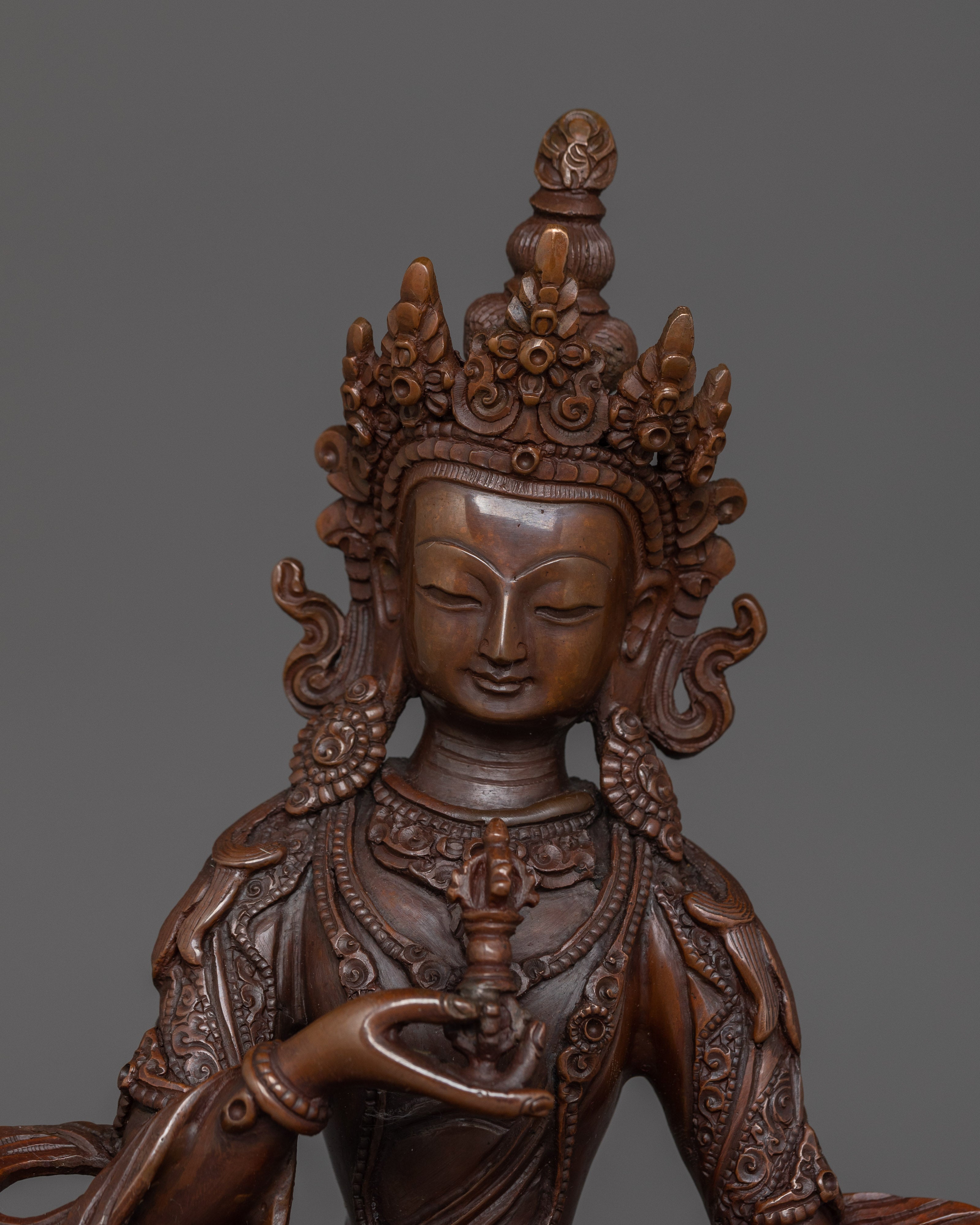 Himalayan Sculpture of Bodhisattva Set | The Embodiment of Compassion