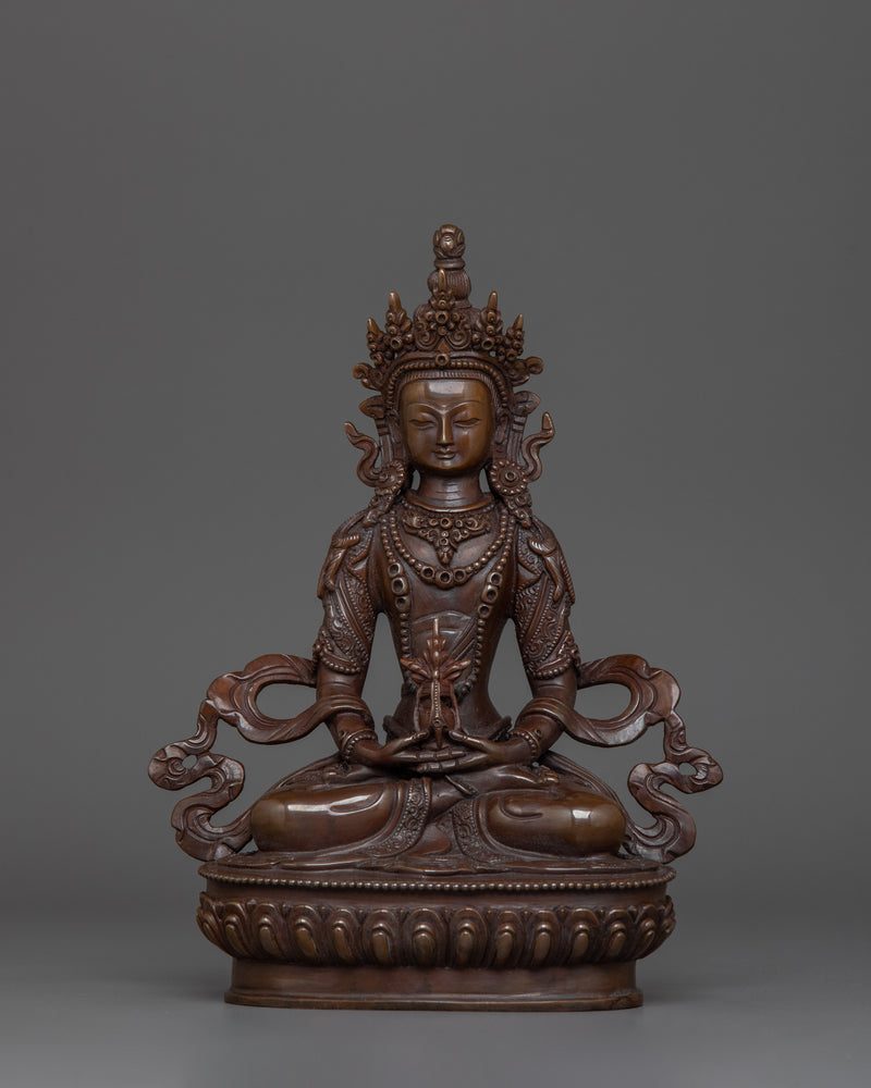Himalayan Sculpture of Bodhisattva Set | The Embodiment of Compassion