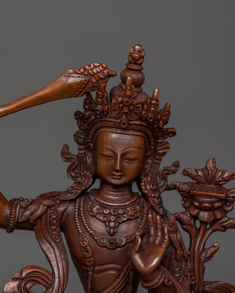 Traditional Figurine of Manjushri | A Symbol of Wisdom