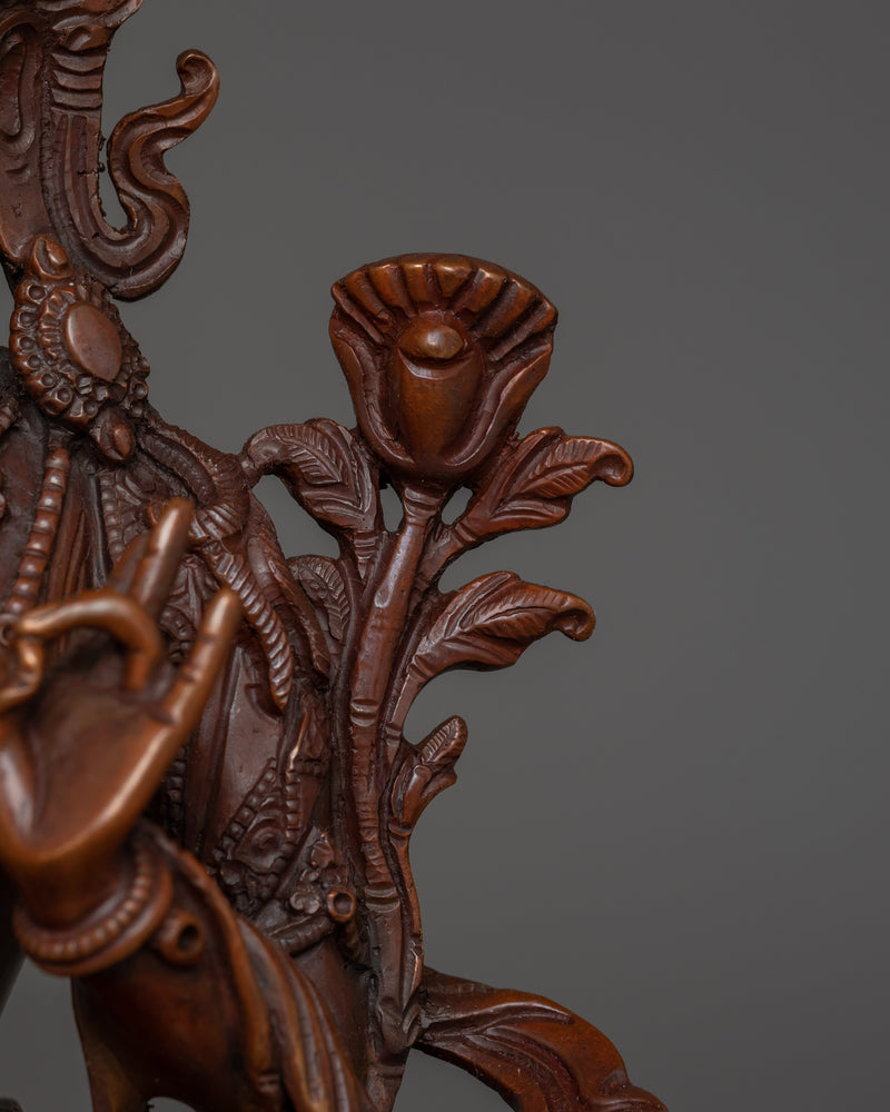 Traditional Figurine of Green Tara | Mother of Liberation