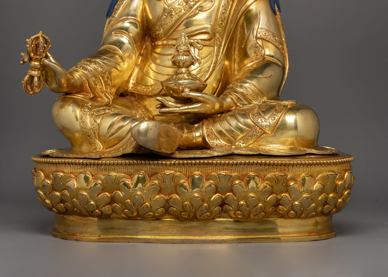 Traditional Figurine of Guru Rinpoche | The Lotus-Born Master
