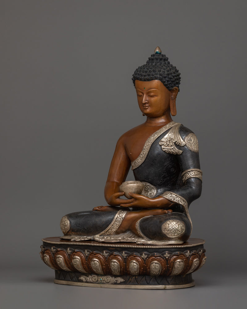 Handcrafted Figurine of Amitabha Buddha | The Buddha of Infinite Light and Life