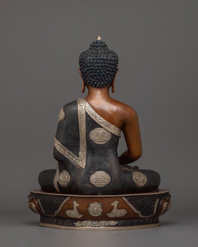 Handcrafted Figurine of Amitabha Buddha | The Buddha of Infinite Light and Life
