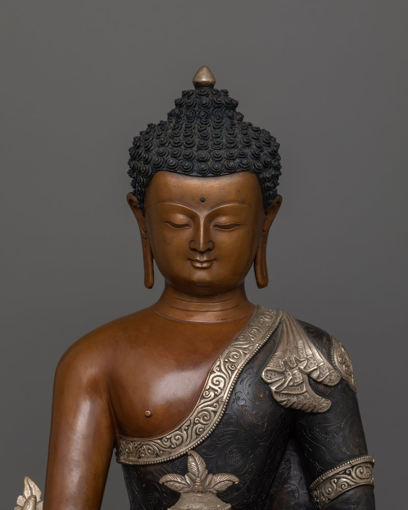 Himalayan Figurine of Medicine Buddha | The Healer of Body and Mind