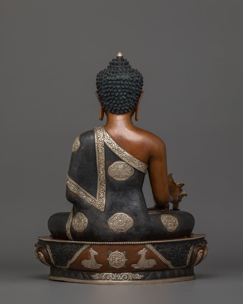 Himalayan Figurine of Medicine Buddha | The Healer of Body and Mind