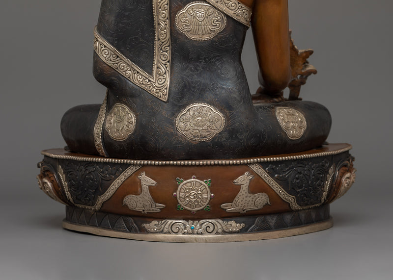 Himalayan Figurine of Medicine Buddha | The Healer of Body and Mind