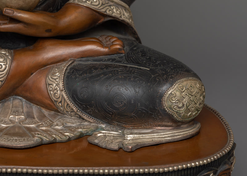 Himalayan Figurine of Medicine Buddha | The Healer of Body and Mind