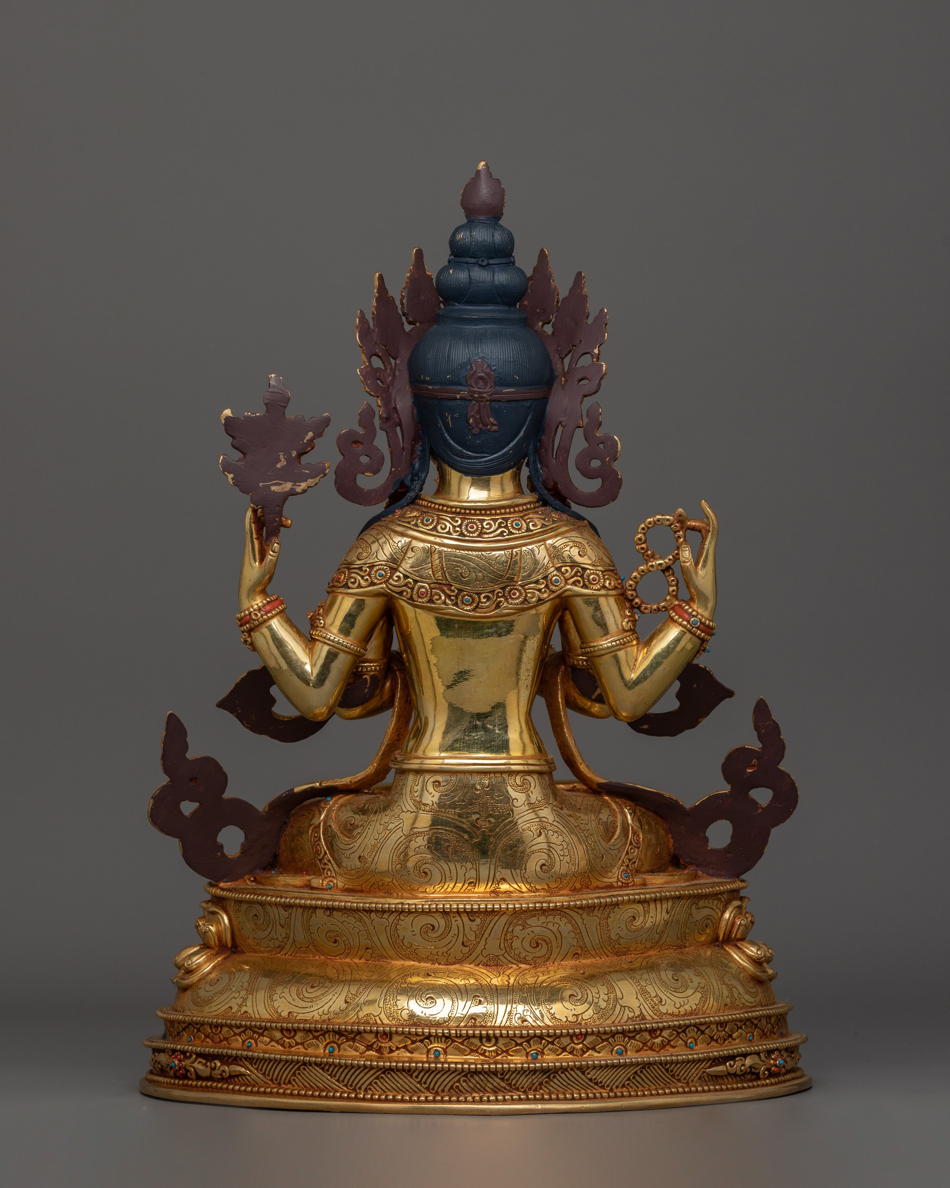 Bodhisattva Avalokiteshvara Statue | Nepali Sculpture