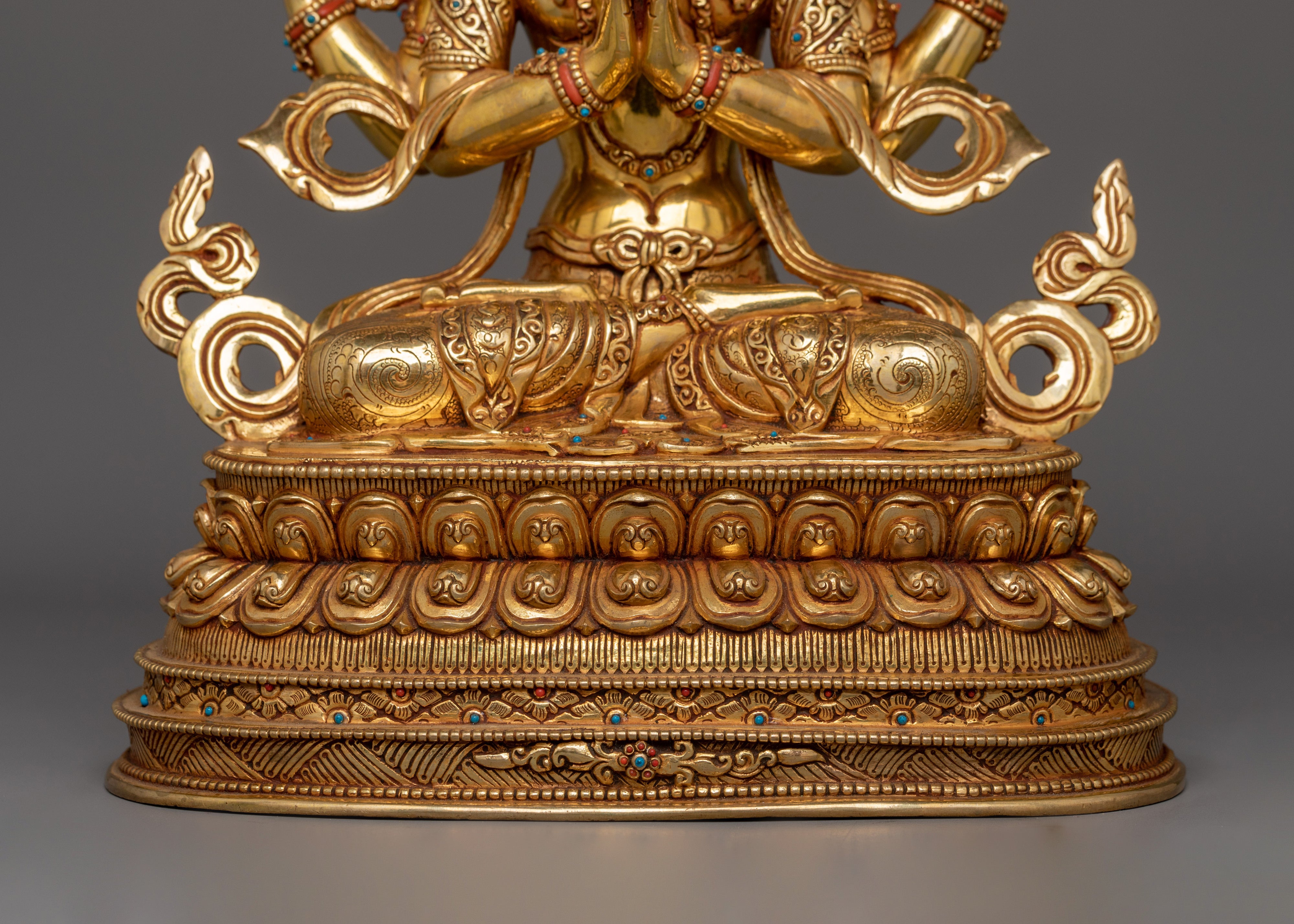 Bodhisattva Avalokiteshvara Statue | Nepali Sculpture