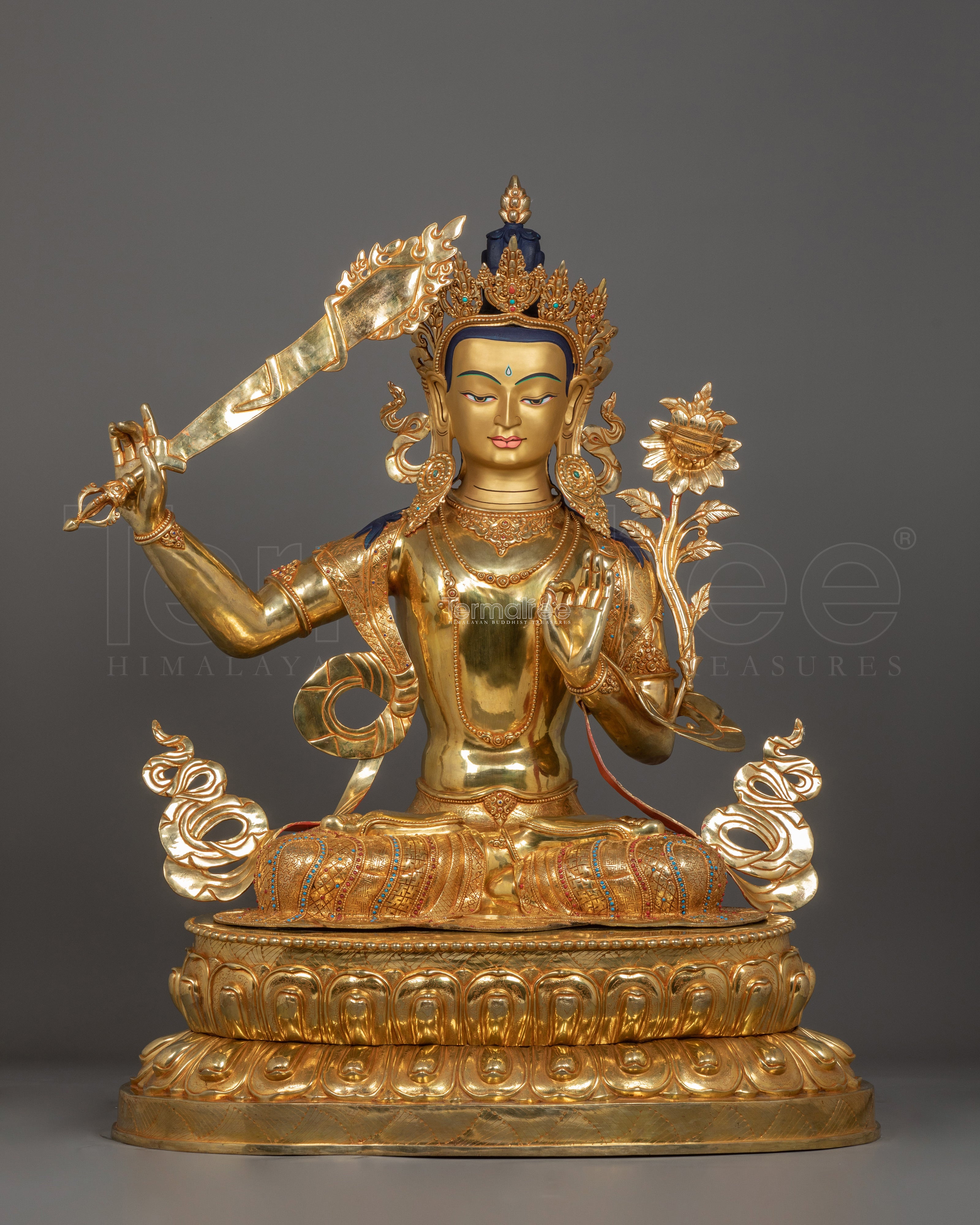 Sacred Figurine of Manjushri | The Bodhisattva of Wisdom