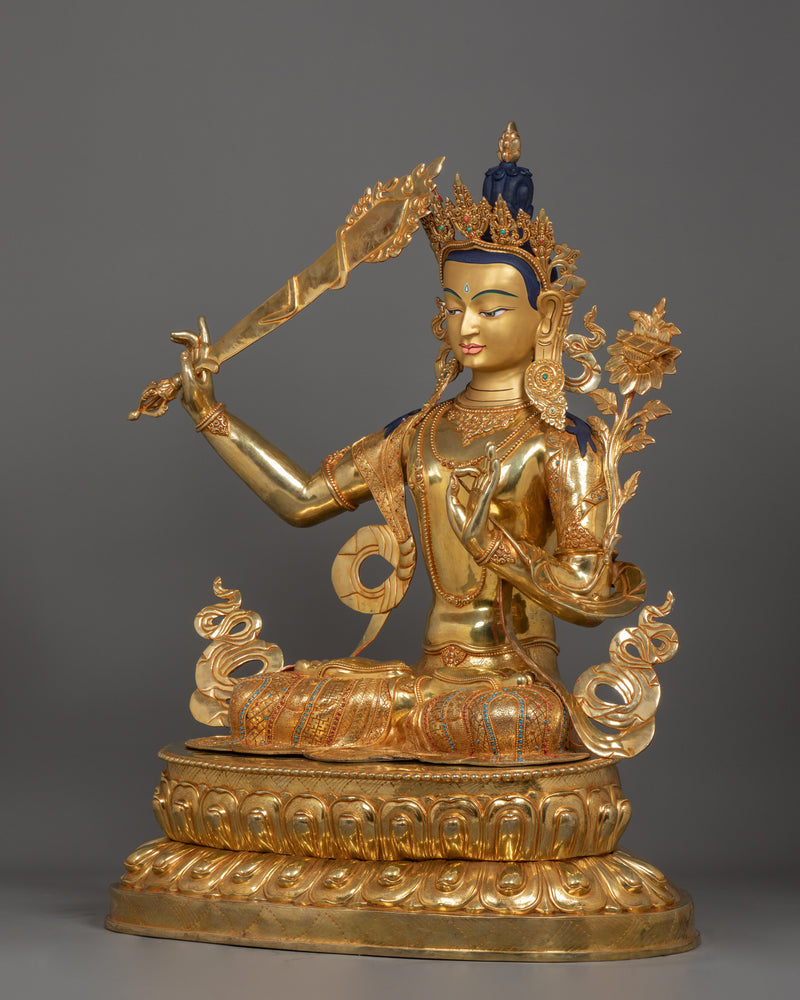 Sacred Figurine of Manjushri | The Bodhisattva of Wisdom