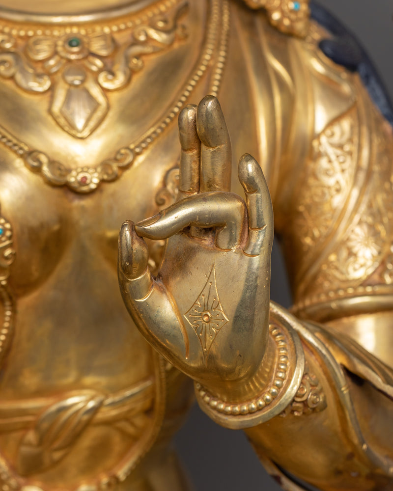 Enlightened Compassion Green Tara Statue | Shyama Tara Figurine