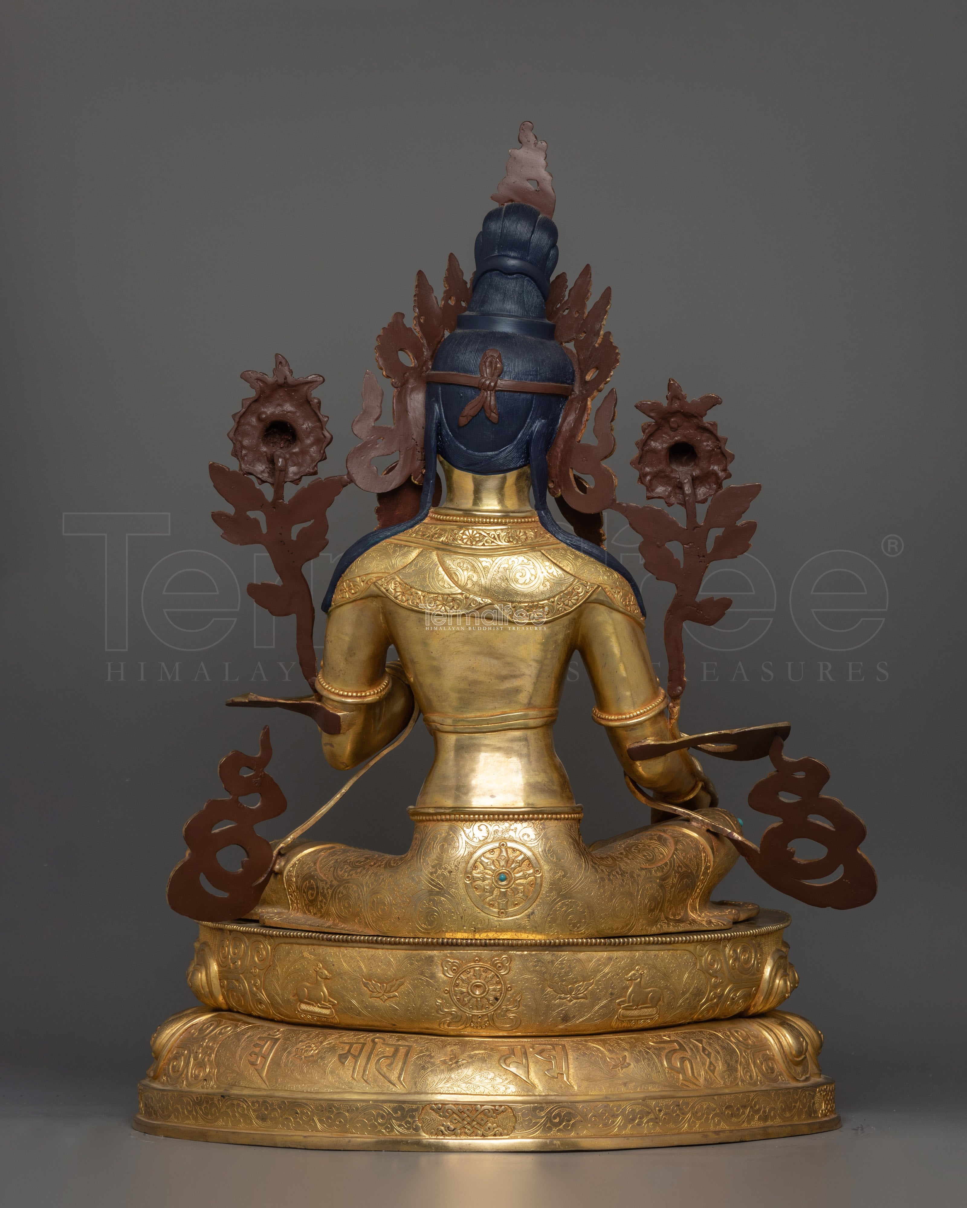 Enlightened Compassion Green Tara Statue | Shyama Tara Figurine