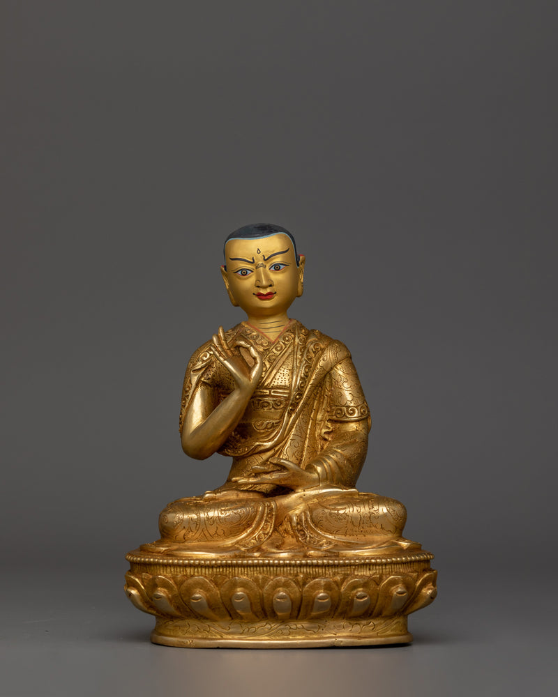 Himalayan Figurine of Tsongkhapa Set | The Ocean of Wisdom