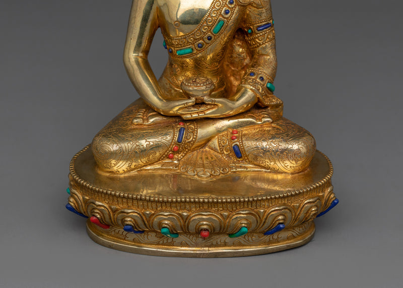 Handcrafted Sculpture of  Amitabha Buddha | The Buddha of Infinite Light