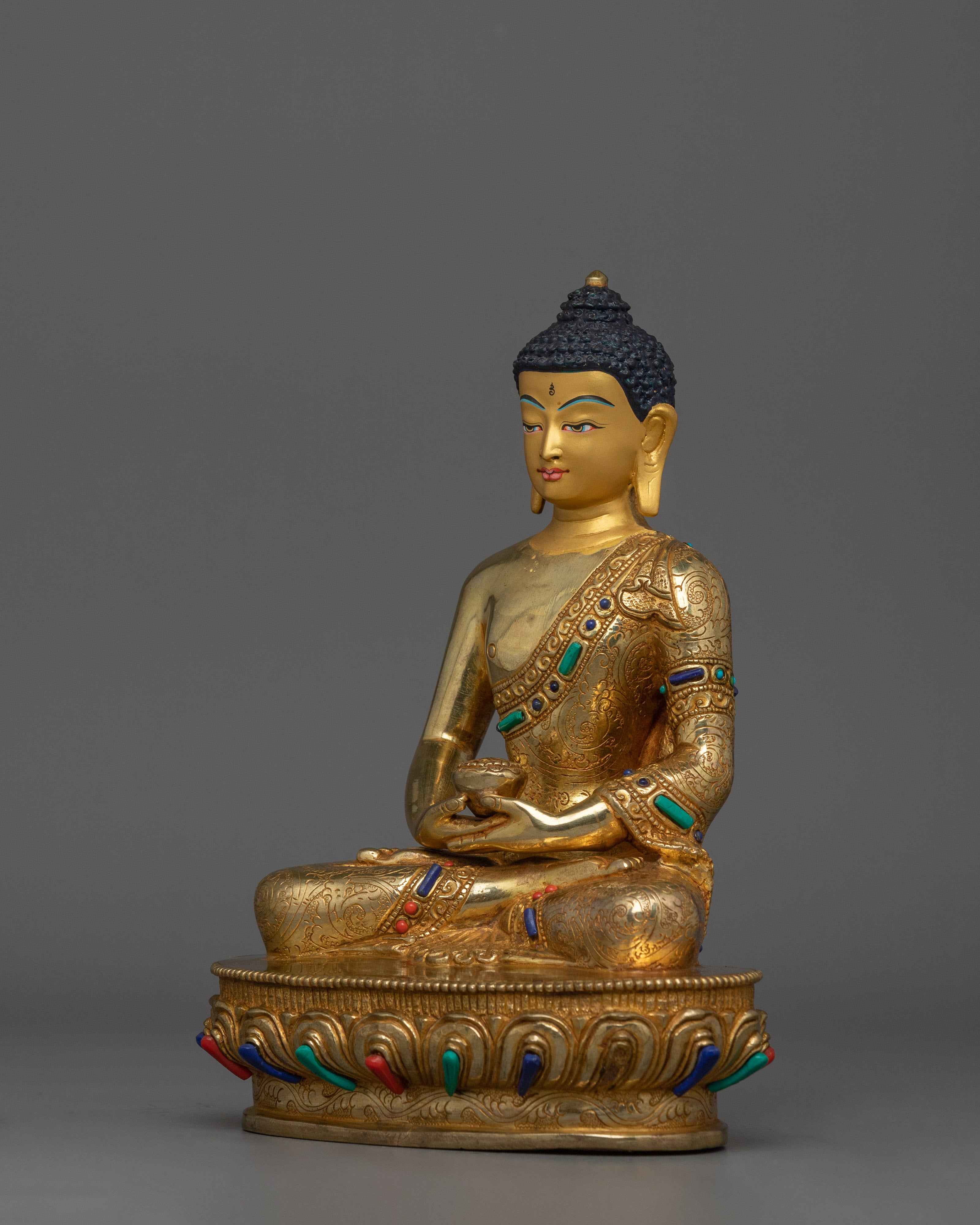 Handcrafted Sculpture of  Amitabha Buddha | The Buddha of Infinite Light