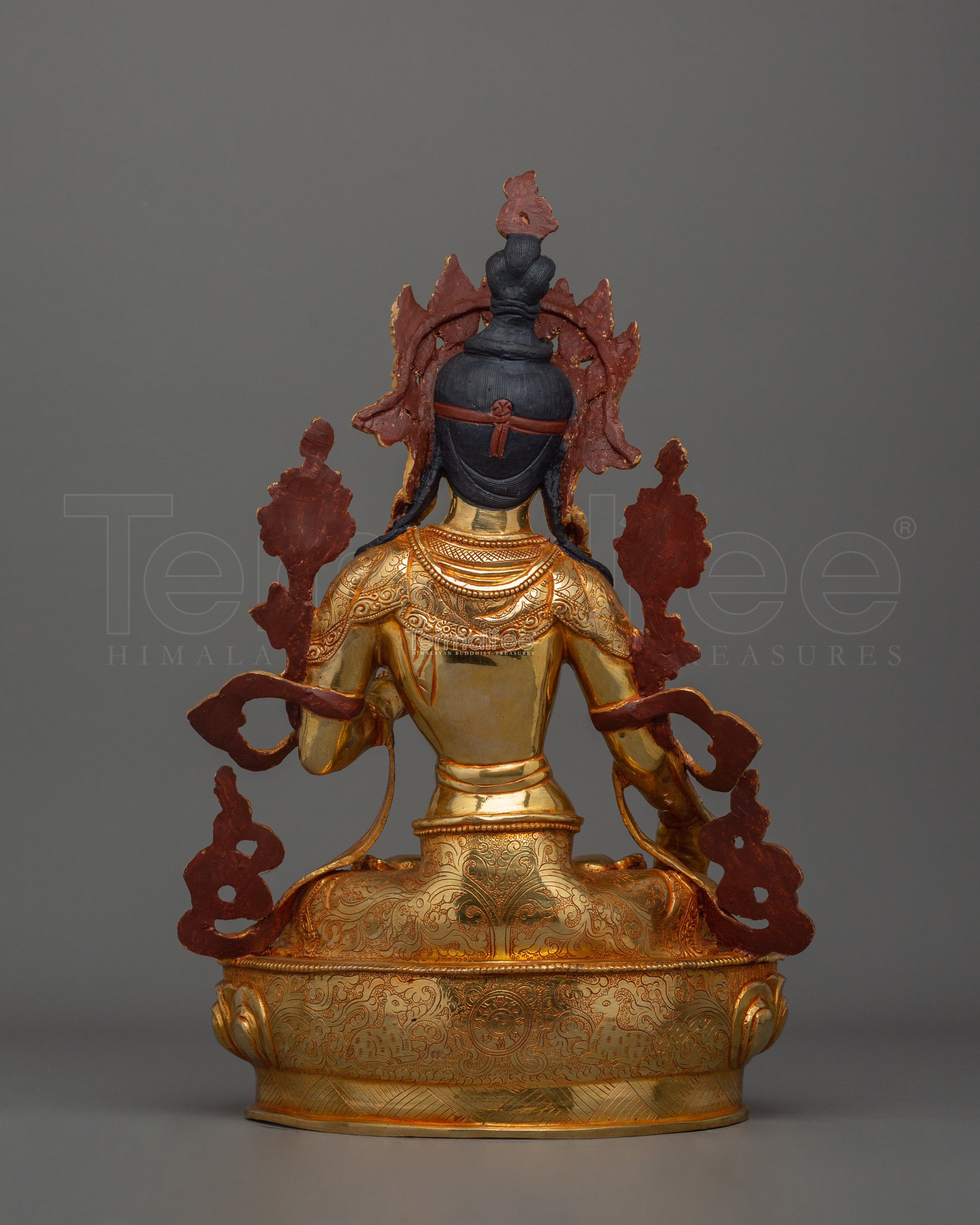 Tibetan Seven Eyes Deity White Tara | Goddess of Healing and Long Life
