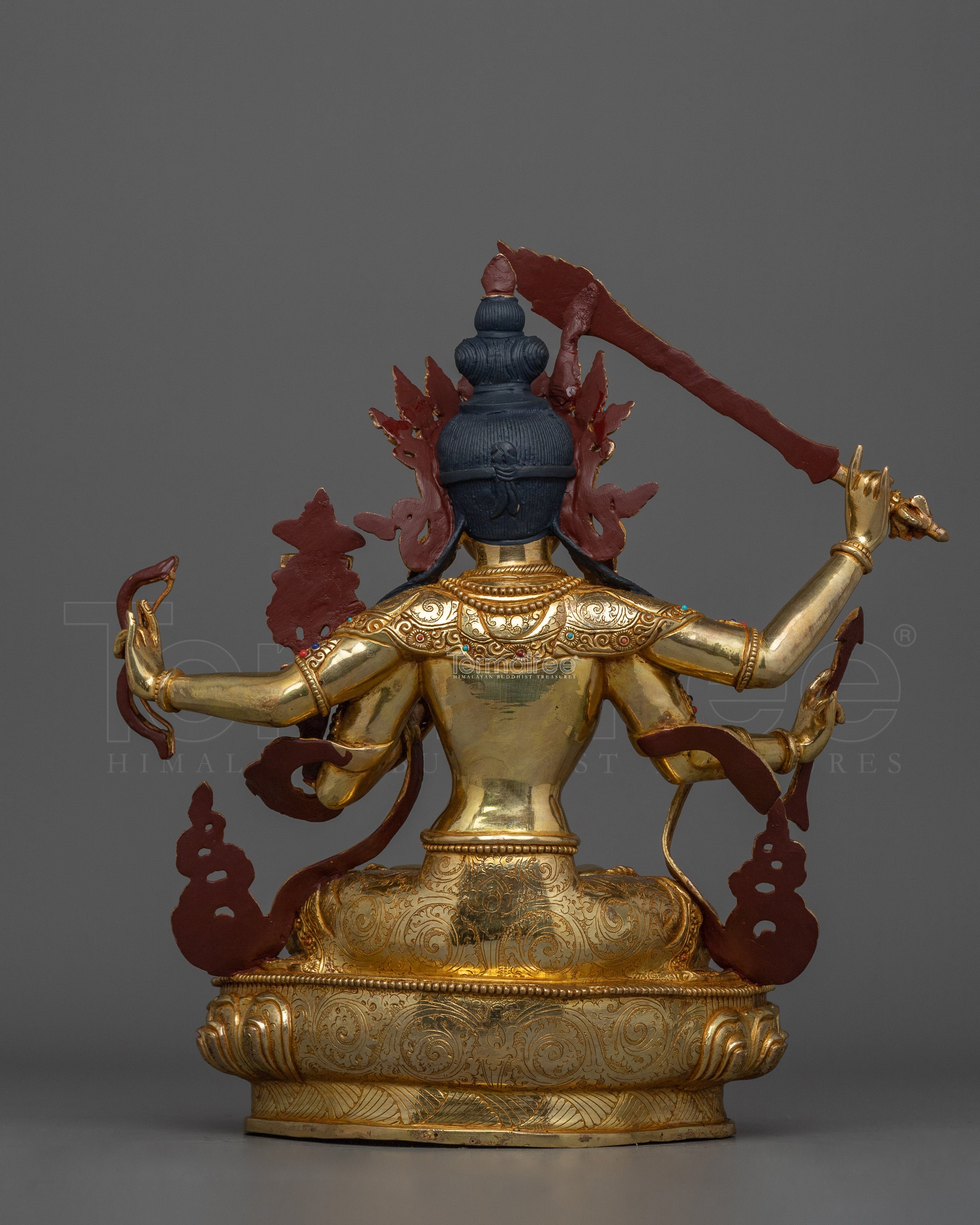 Maha Manjushri Handmade Statue | Great Gentle Glory