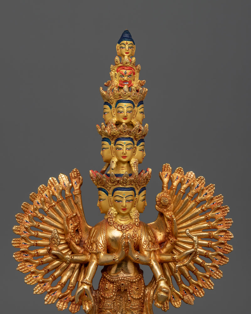 Buddhist Deity 1000 Armed Chenrezig | Avalokiteshvara