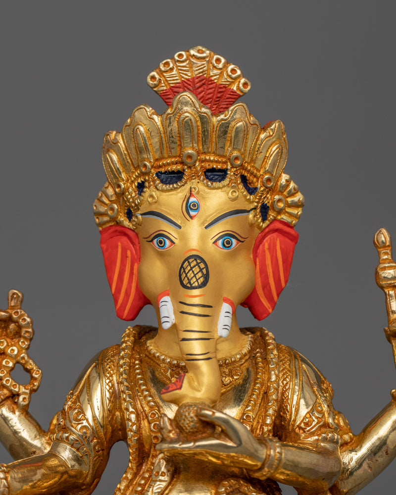 Tibetan Sculpture of Ganesh | Remover of Obstacles