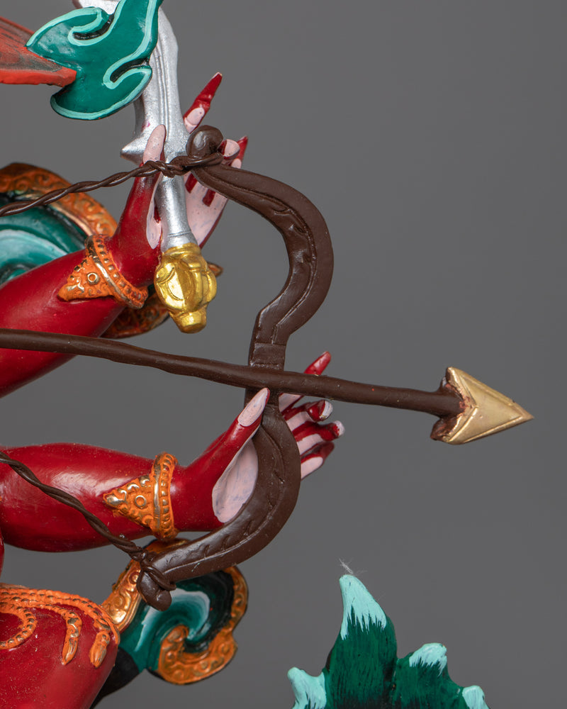Himalayan Figurine of Dorjelegpa | Fierce Guardian of the Teachings