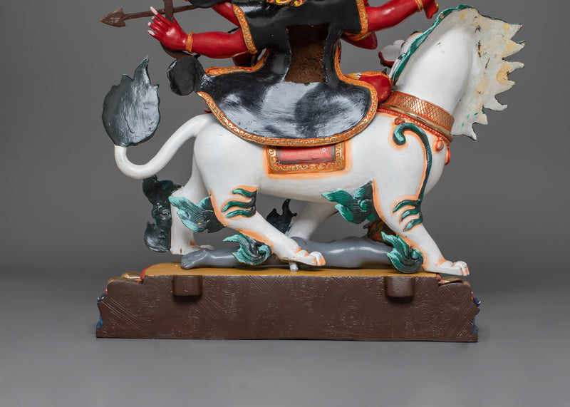 Himalayan Figurine of Dorjelegpa | Fierce Guardian of the Teachings