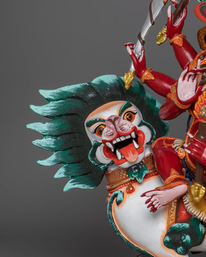 Himalayan Figurine of Dorjelegpa | Fierce Guardian of the Teachings