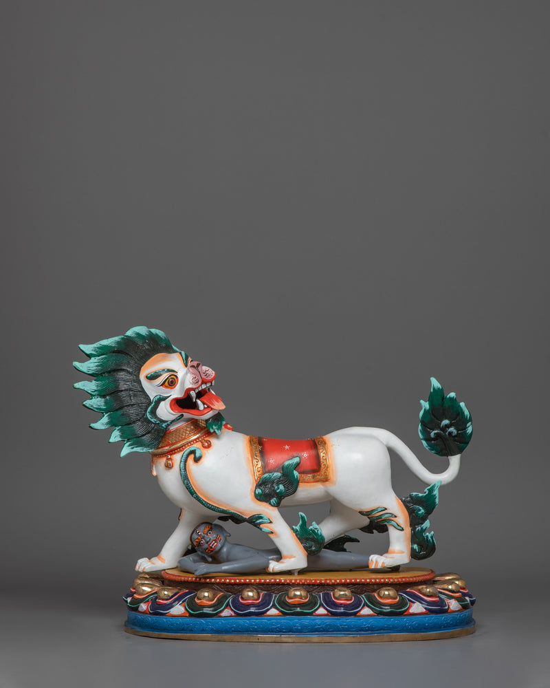 Himalayan Figurine of Dorjelegpa | Fierce Guardian of the Teachings