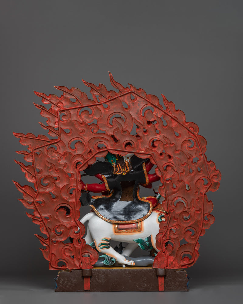 Himalayan Figurine of Dorjelegpa | Fierce Guardian of the Teachings