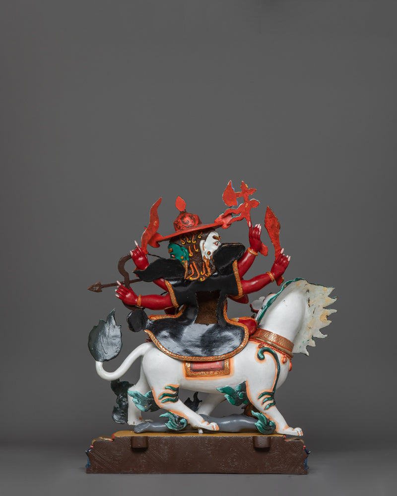 Himalayan Figurine of Dorjelegpa | Fierce Guardian of the Teachings