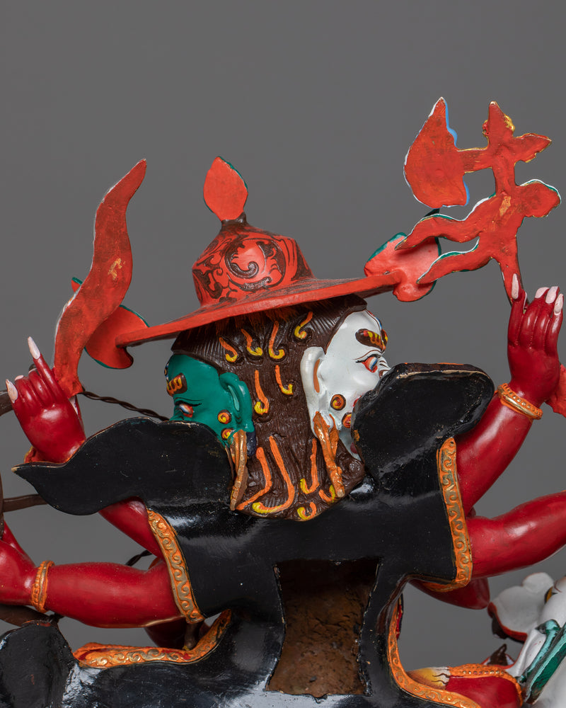 Himalayan Figurine of Dorjelegpa | Fierce Guardian of the Teachings