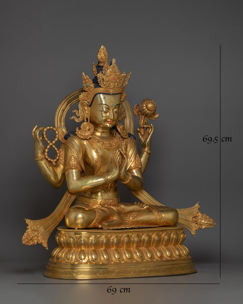 handcrafted-figurine-of-chenrezig