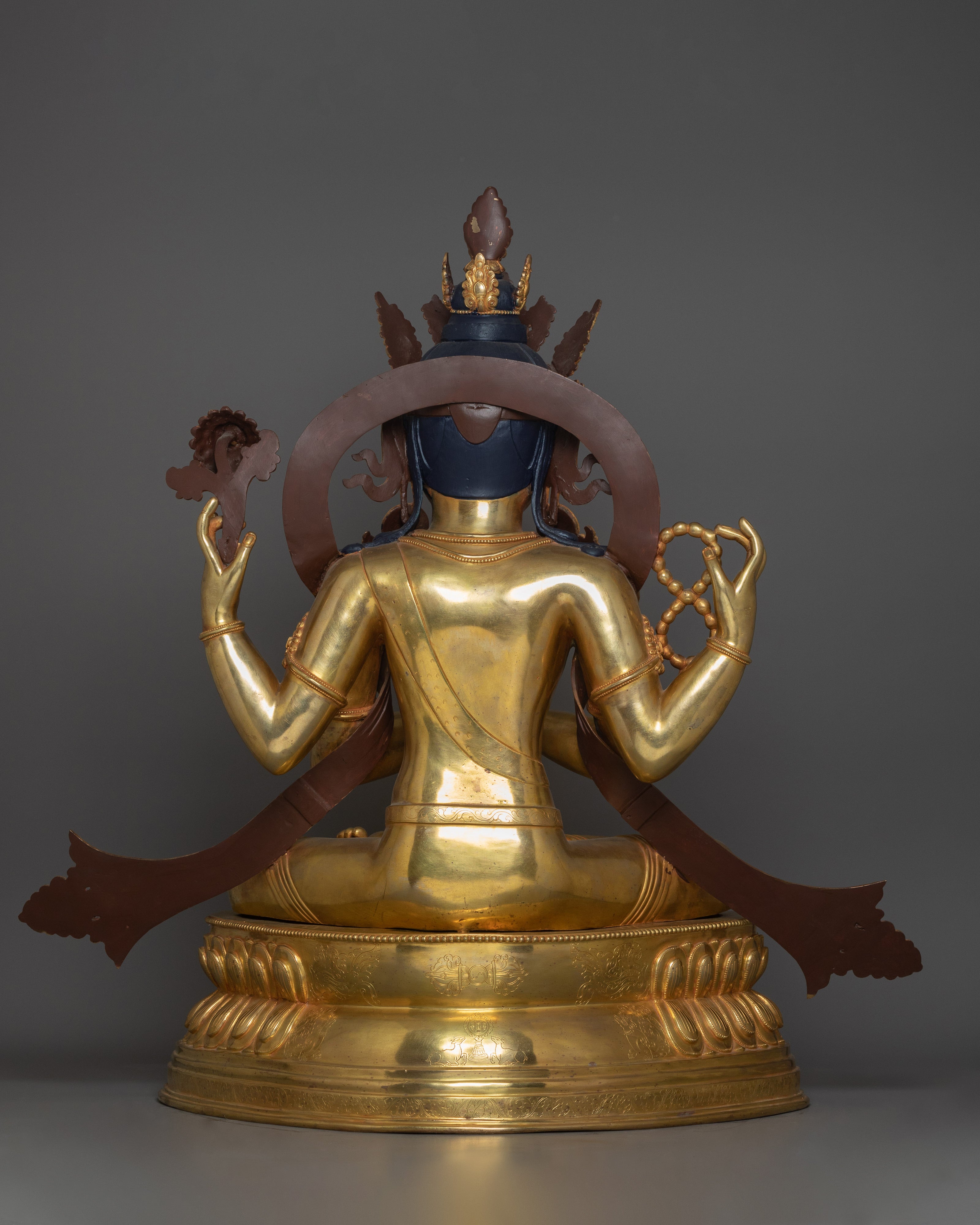 Handcrafted Figurine of Chenrezig | The Bodhisattva of Compassion