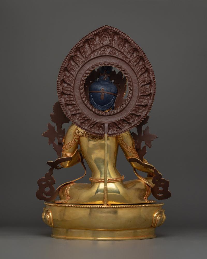 Himalayan Handcrafted Statue of Green Tara |  Mother of Compassion and Swift Protection