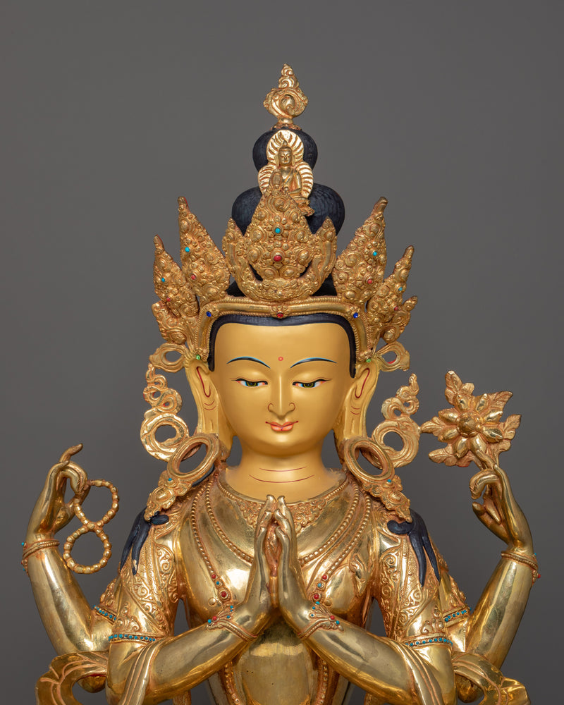 The Bodhisattva of Infinite Compassion Chenrezig | Avalokiteshvara Statue
