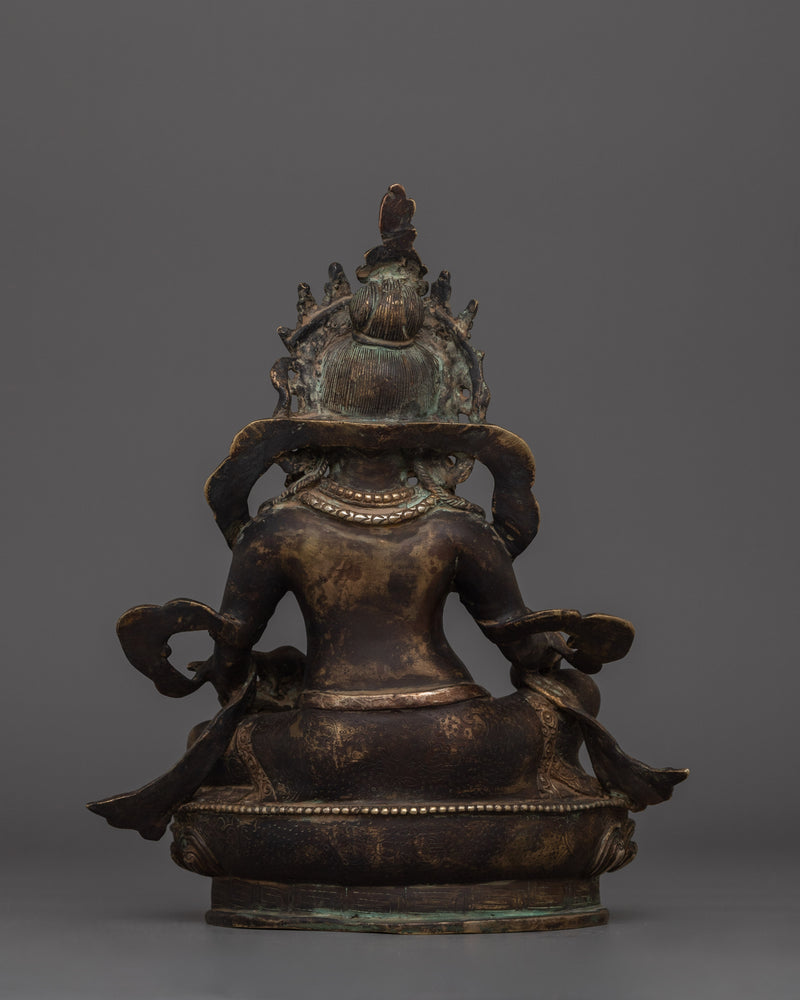 Deity of Good Fortune Dzambhala | Guardian of Abundance and Good Fortune