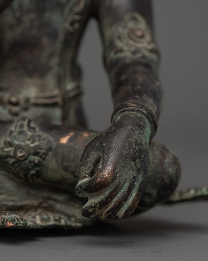 Himalayan Figurine of Amogasiddhi | Buddha of Unfailing Success and Wisdom