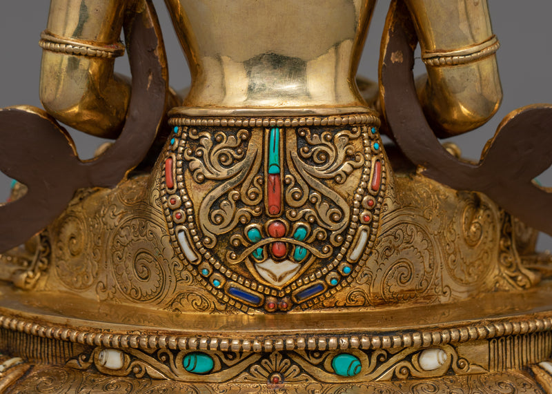 Traditional Figurine of Bodhisattva Set | Guardians of Compassion and Wisdom