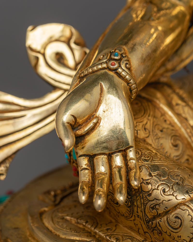 Himalayan Buddhist Art of Green Tara | Holy Tara