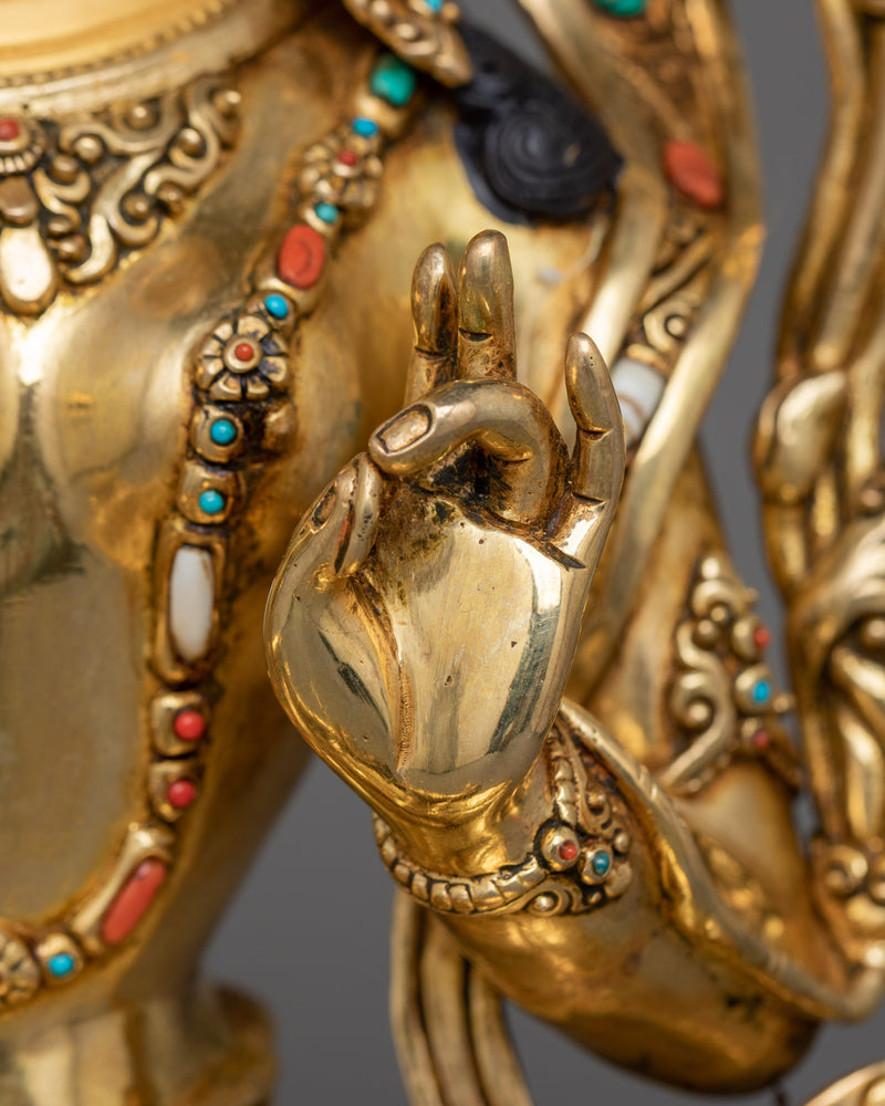 Traditional Figurine of Bodhisattva Set | Guardians of Compassion and Wisdom