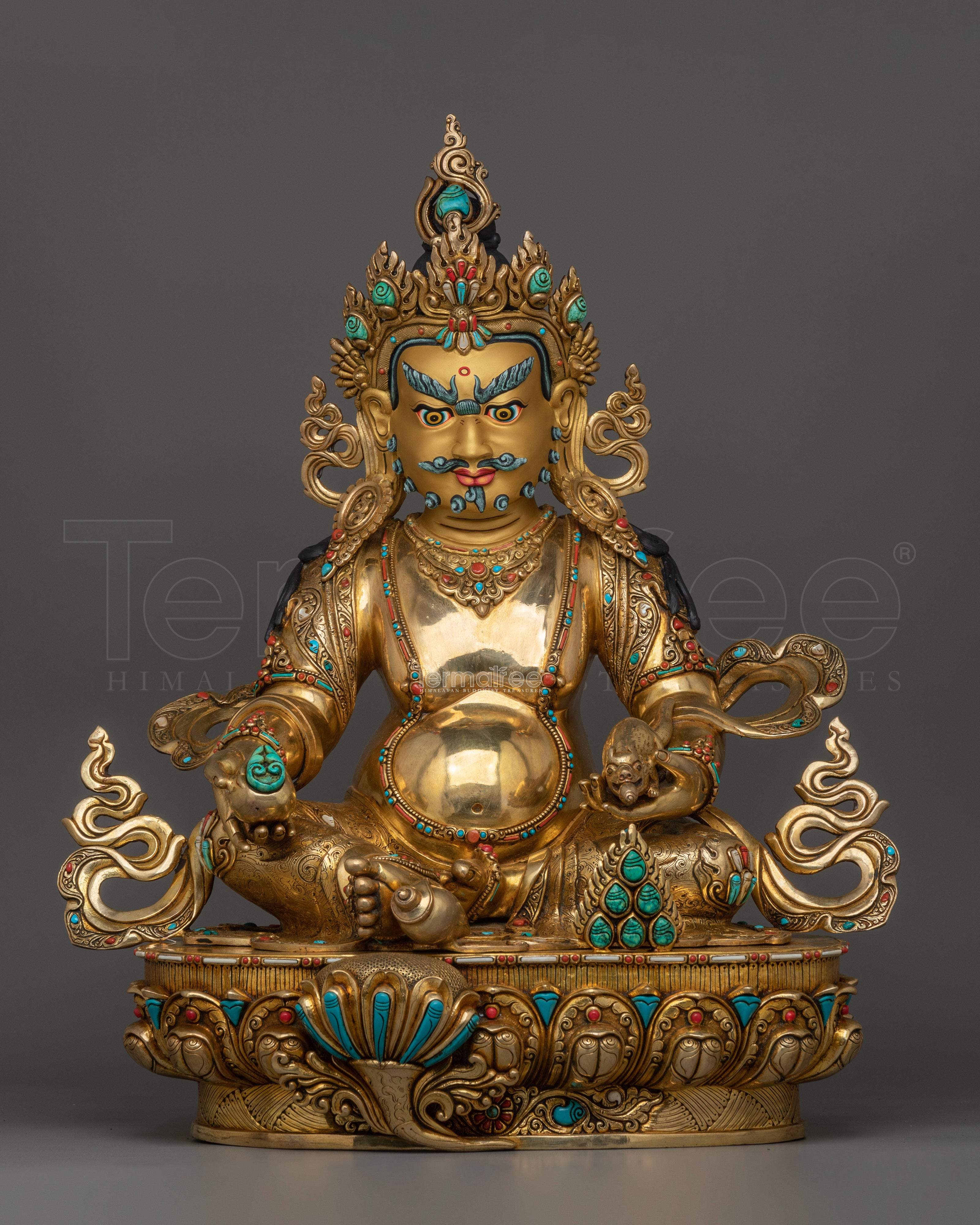 Wealth Granting Deity Dzambhala | Wrathful remover of poverty