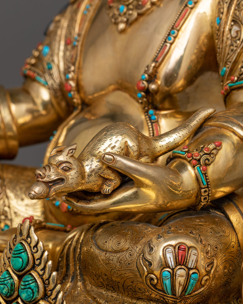 Wealth Granting Deity Dzambhala | Wrathful remover of poverty