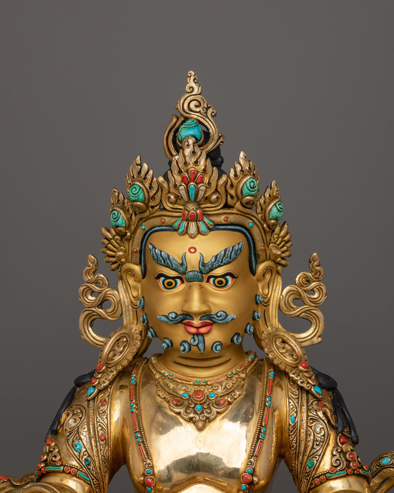 Wealth Granting Deity Dzambhala | Wrathful remover of poverty