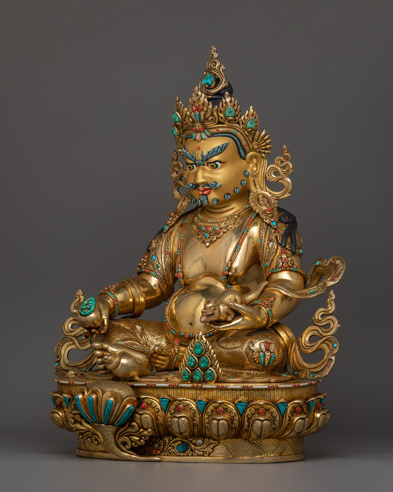 Wealth Granting Deity Dzambhala | Wrathful remover of poverty