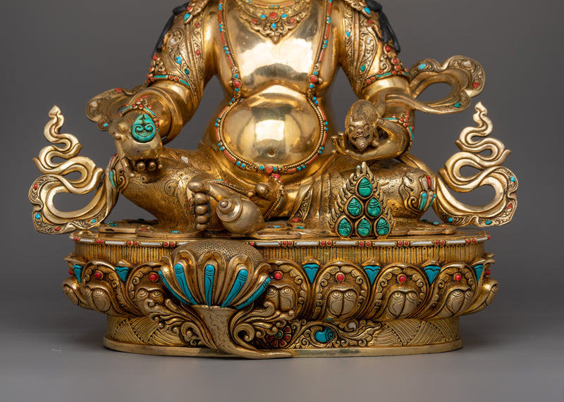 Wealth Granting Deity Dzambhala | Wrathful remover of poverty