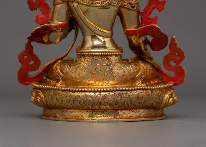 White Tara Sculpture For Meditation | The White Liberator