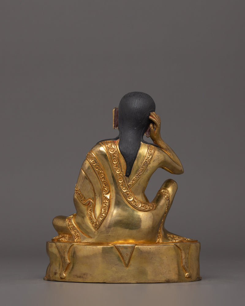 Traditional figurine of Milarepa | The Enlightened Yogi of Tibet